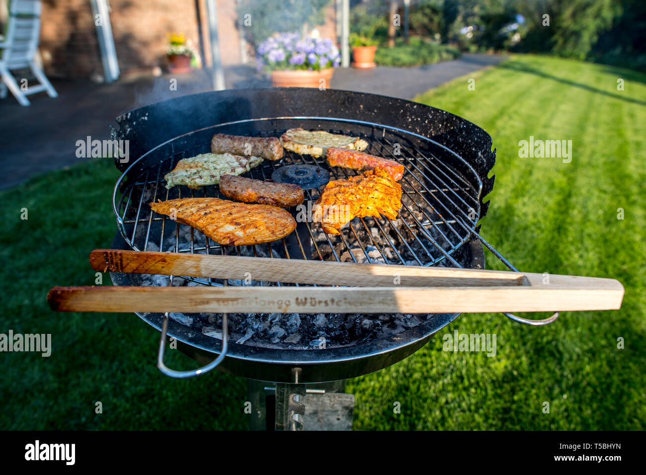 Haushalt : Kochen, Grillen, Grilleabend am 21.04.2019. Banque D'Images