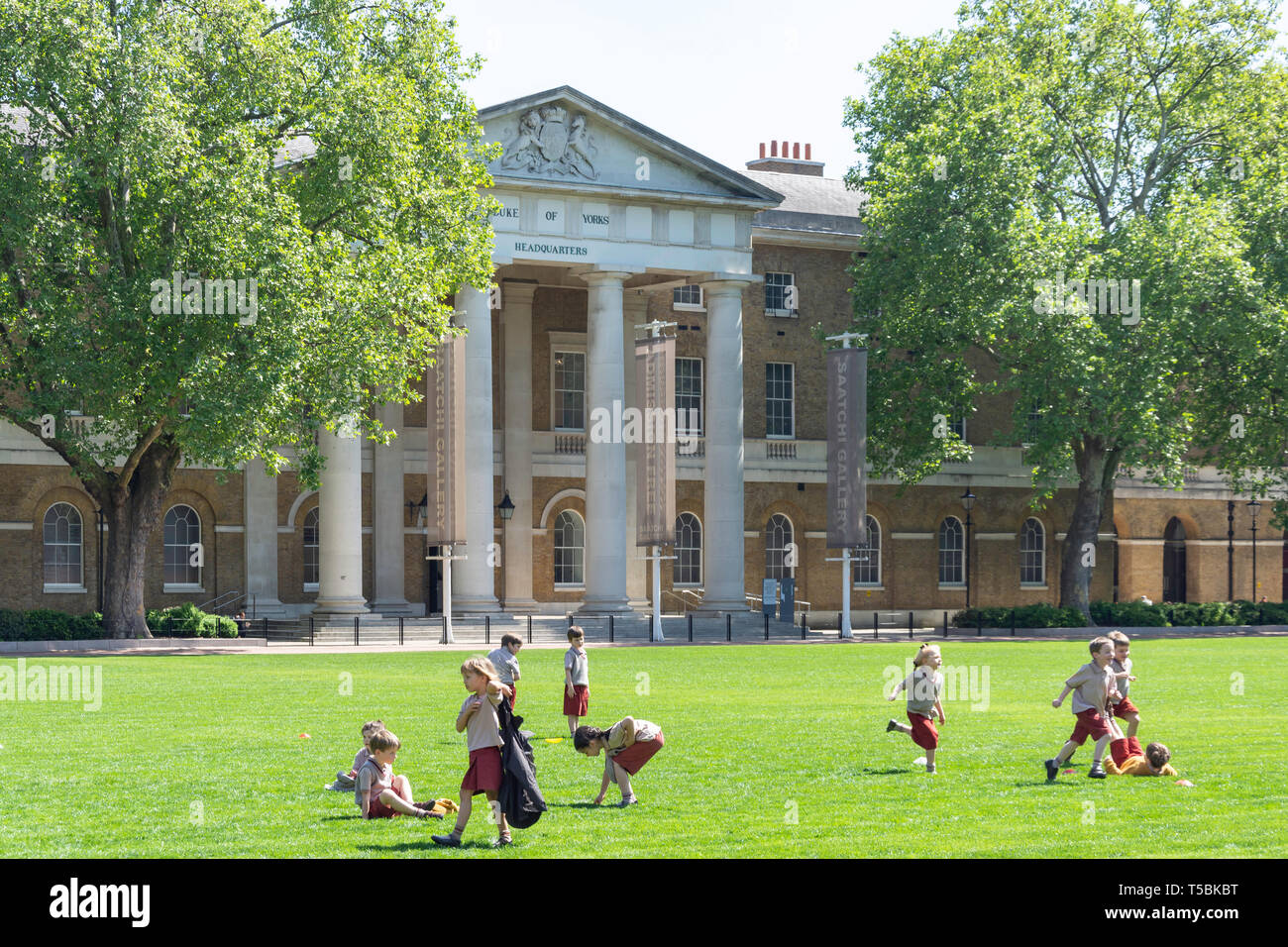 Saatchi Gallery, Kings Road, Chelsea, le Royal Borough de Kensington et Chelsea, Greater London, Angleterre, Royaume-Uni Banque D'Images