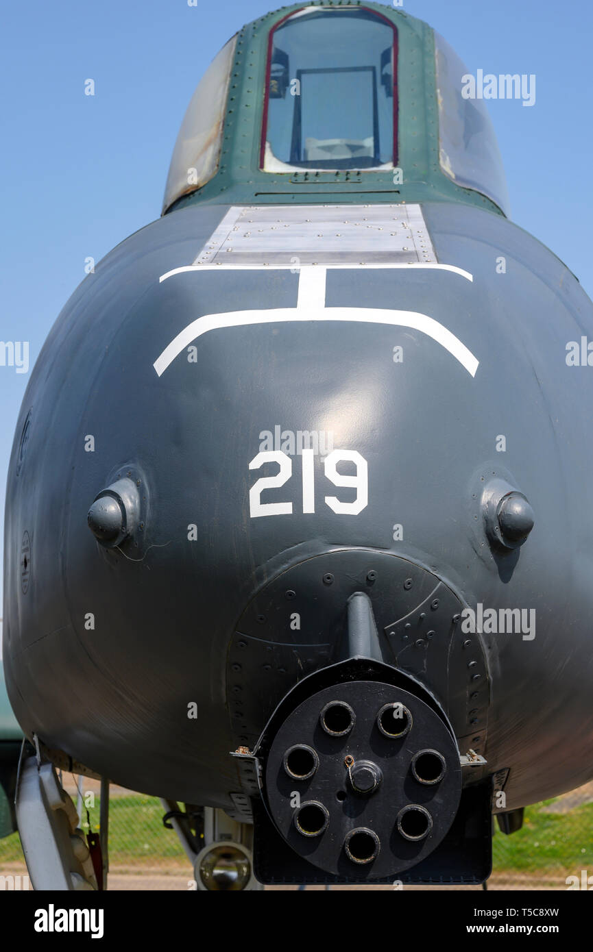 Fairchild Republic A10-un avion d'attaque au sol Banque D'Images