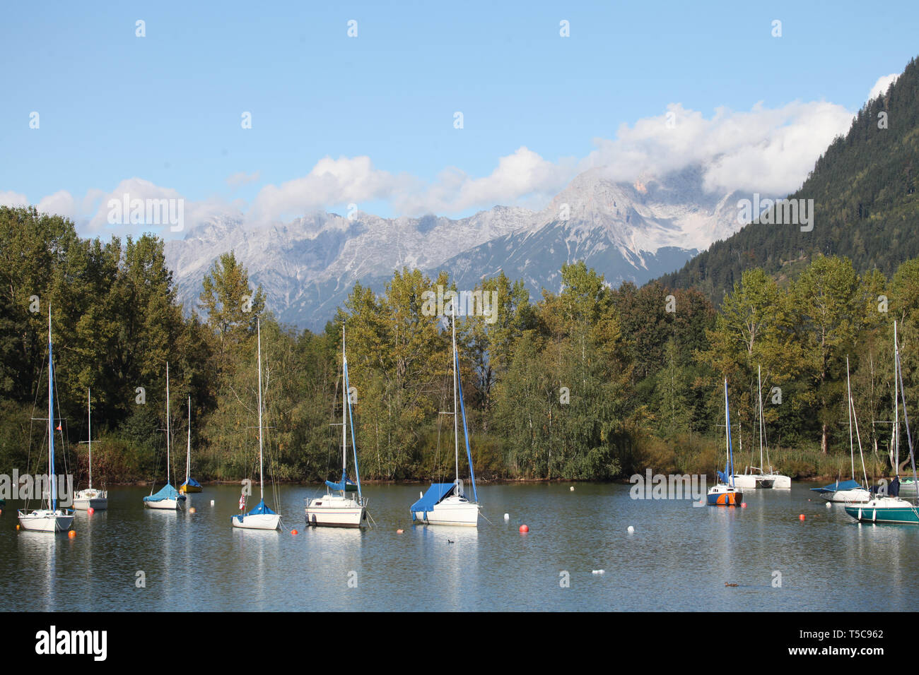 Paysage en Autriche - Zell am See - Europe Banque D'Images Paysage en Autriche - Zell am See - Europe Banque D'Images