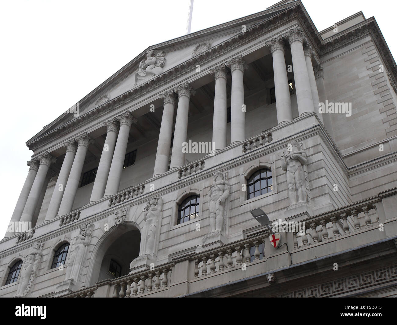 Londres, Royaume-Uni, 24 avril 2019. Le gouvernement a lancé le processus de recrutement pour un nouveau gouverneur pour la Banque d'Angleterre. L'actuel gouverneur Mark Carney quittera le 31 janvier 2020 après plus de six ans dans le poste. Banque D'Images