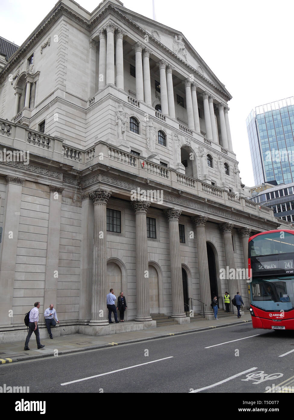Londres, Royaume-Uni, 24 avril 2019. Le gouvernement a lancé le processus de recrutement pour un nouveau gouverneur pour la Banque d'Angleterre. L'actuel gouverneur Mark Carney quittera le 31 janvier 2020 après plus de six ans dans le poste. Banque D'Images