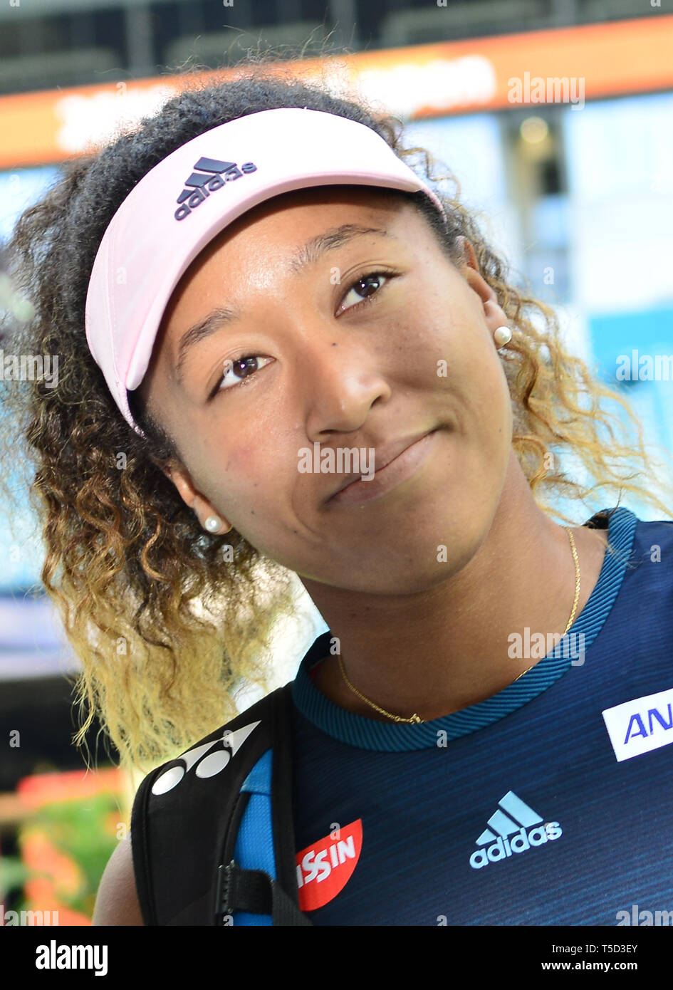 Miami 2019 Open day 5 présenté par Itau au Hard Rock Stadium avec : Naomi Osaka Où : Miami Gardens, Florida, United States Quand : 22 Mar 2019 Crédit : Johnny Louis/WENN.com Banque D'Images