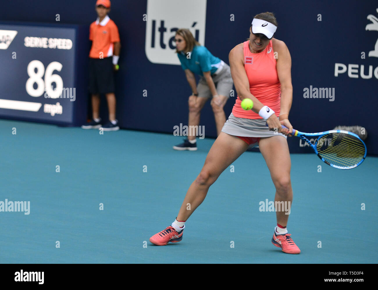 Miami 2019 Open day 5 présenté par Itau au Hard Rock Stadium avec : Rebecca Peterson Où : Miami Gardens, Florida, United States Quand : 22 Mar 2019 Crédit : Johnny Louis/WENN.com Banque D'Images