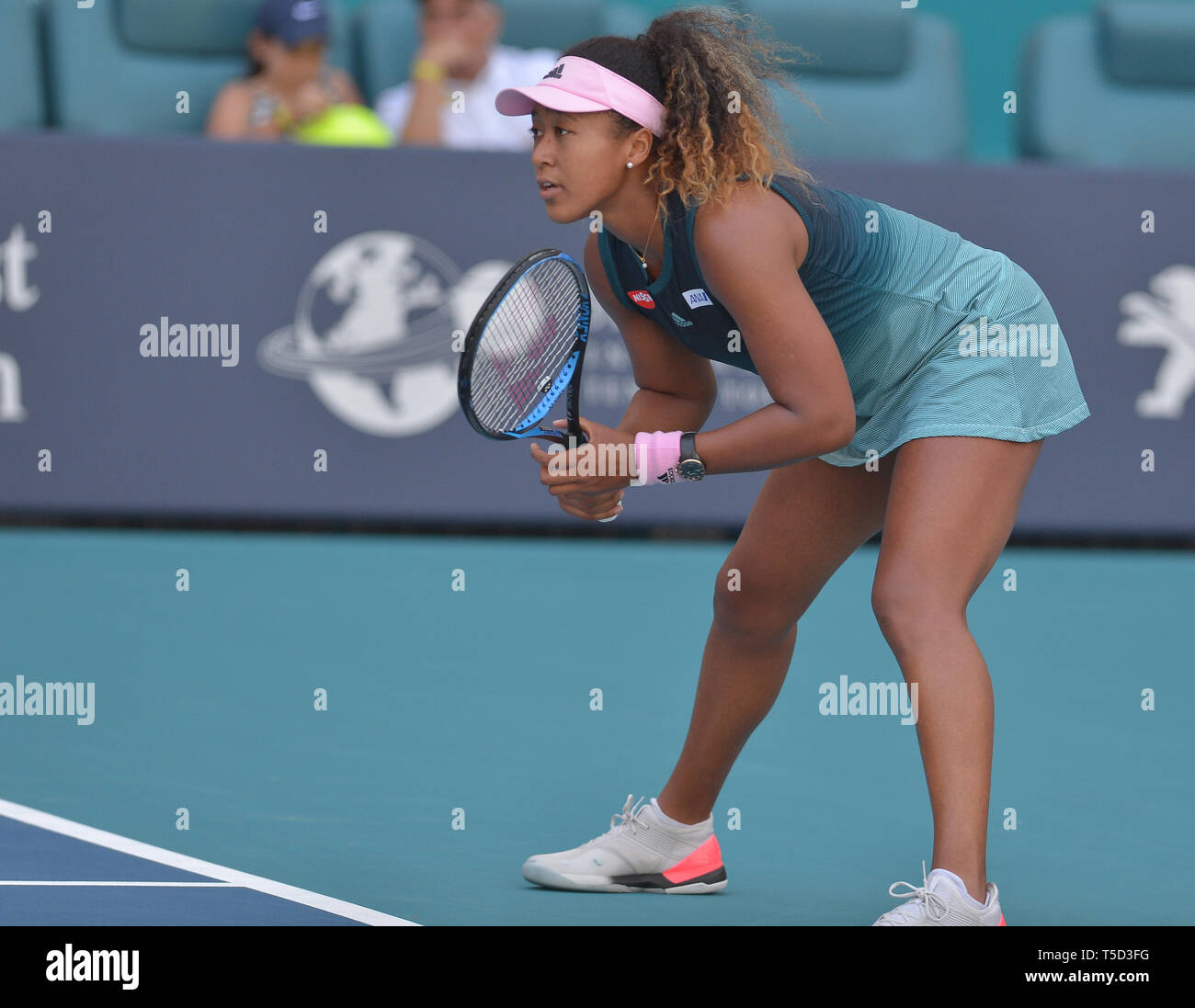 Miami 2019 Open day 5 présenté par Itau au Hard Rock Stadium avec : Naomi Osaka Où : Miami Gardens, Florida, United States Quand : 22 Mar 2019 Crédit : Johnny Louis/WENN.com Banque D'Images