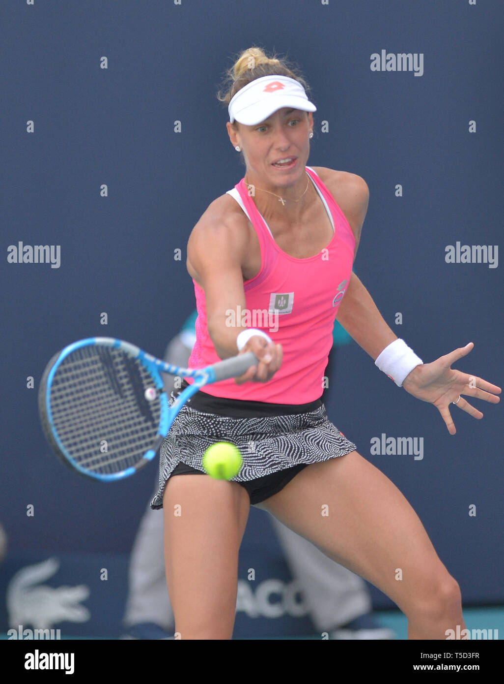 Miami 2019 Open day 5 présenté par Itau au Hard Rock Stadium avec Yanina Wickmayer : où : Miami Gardens, Florida, United States Quand : 22 Mar 2019 Crédit : Johnny Louis/WENN.com Banque D'Images