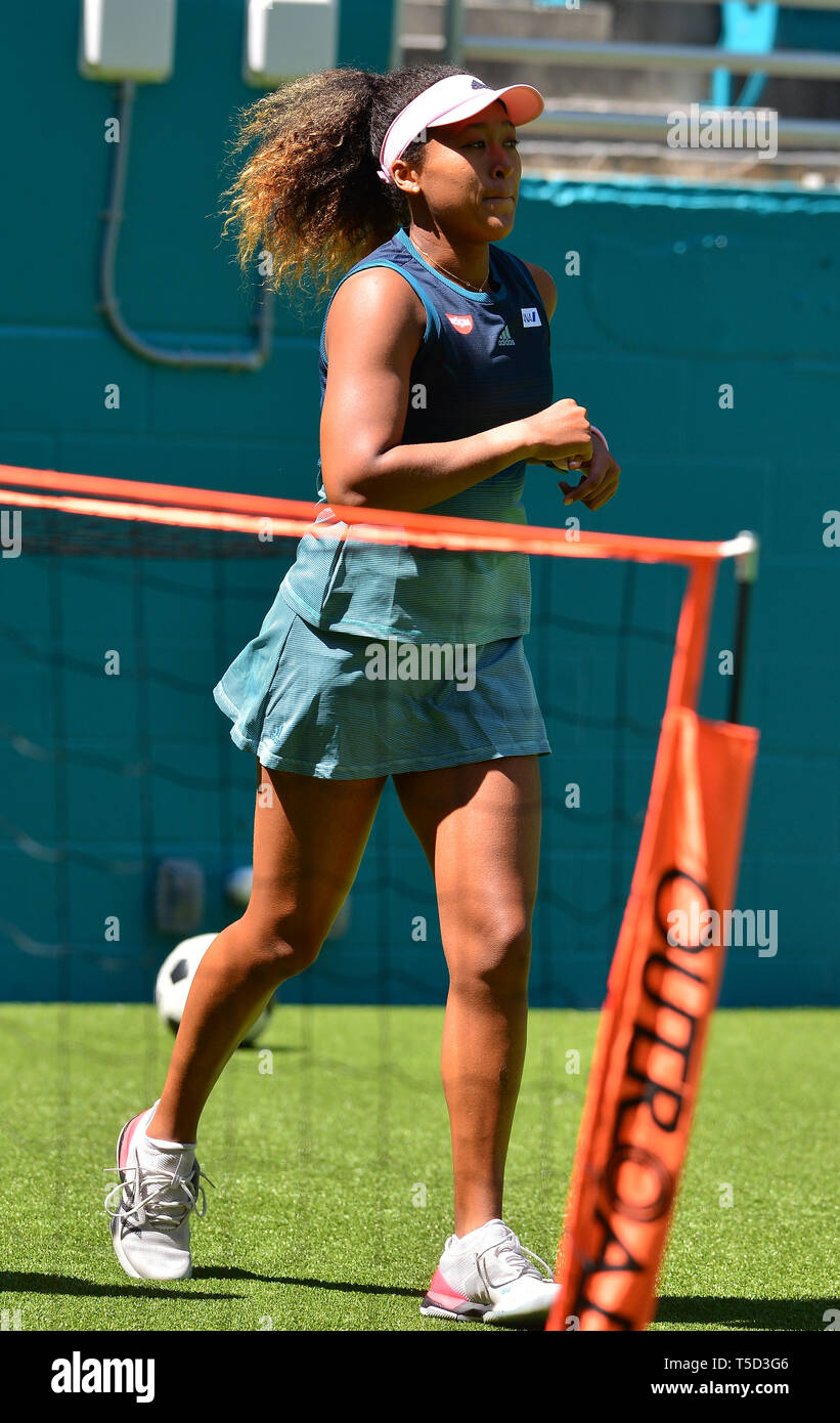 Miami 2019 Open day 5 présenté par Itau au Hard Rock Stadium avec : Naomi Osaka Où : Miami Gardens, Florida, United States Quand : 22 Mar 2019 Crédit : Johnny Louis/WENN.com Banque D'Images
