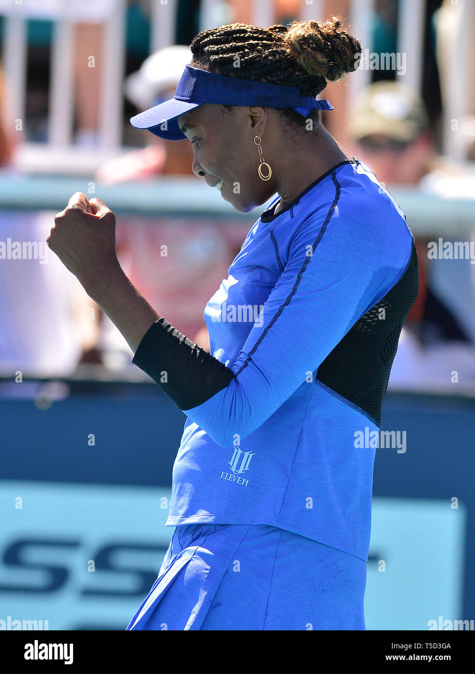 Miami 2019 Open day 5 présenté par Itau au Hard Rock Stadium comprend : Venus Williams Où : Miami Gardens, Florida, United States Quand : 22 Mar 2019 Crédit : Johnny Louis/WENN.com Banque D'Images