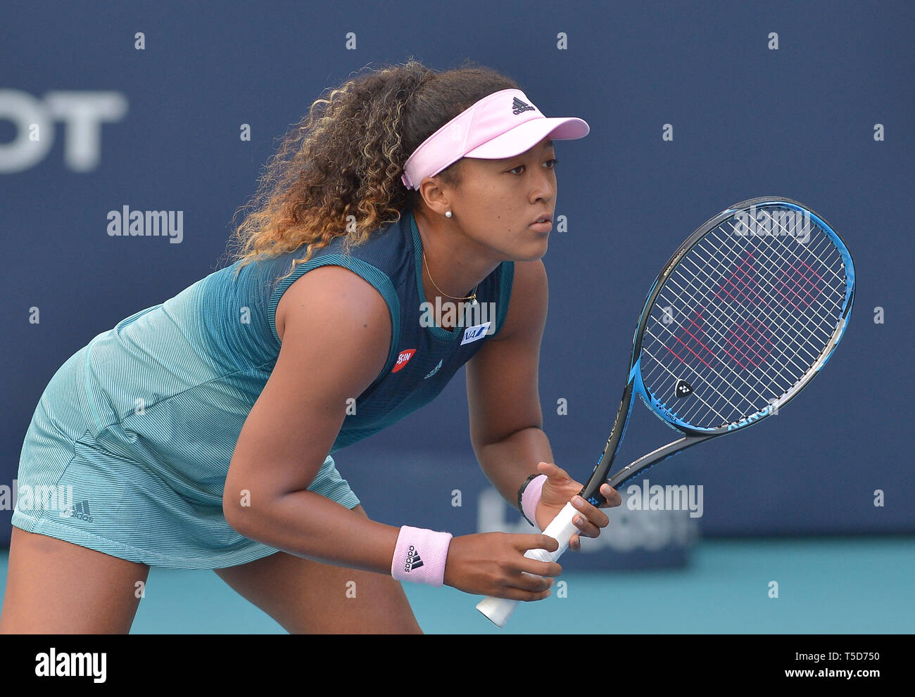 Miami 2019 Open day 5 présenté par Itau au Hard Rock Stadium avec : Naomi Osaka Où : Miami Gardens, Florida, United States Quand : 23 Mar 2019 Crédit : Johnny Louis/WENN.com Banque D'Images