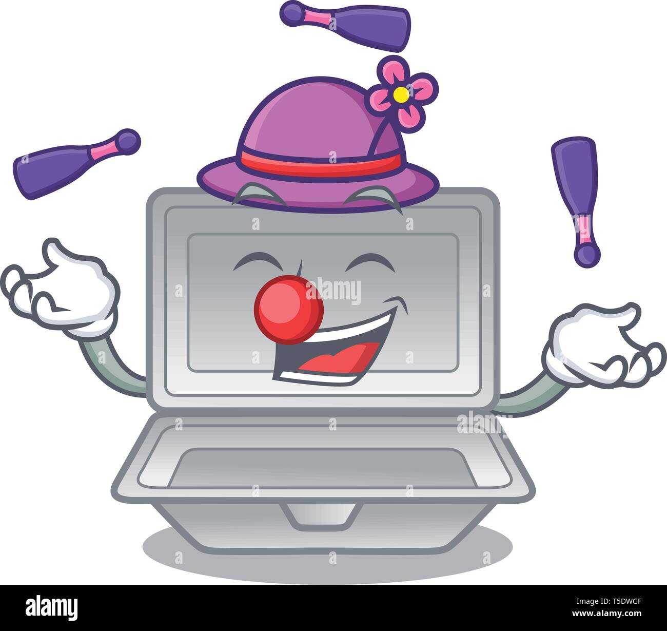 Caricature de jonglerie ouvrir le tableau ci-dessus en polystyrène Illustration de Vecteur Caricature de jonglerie ouvrir le tableau ci-dessus en polystyrène Illustration de Vecteur