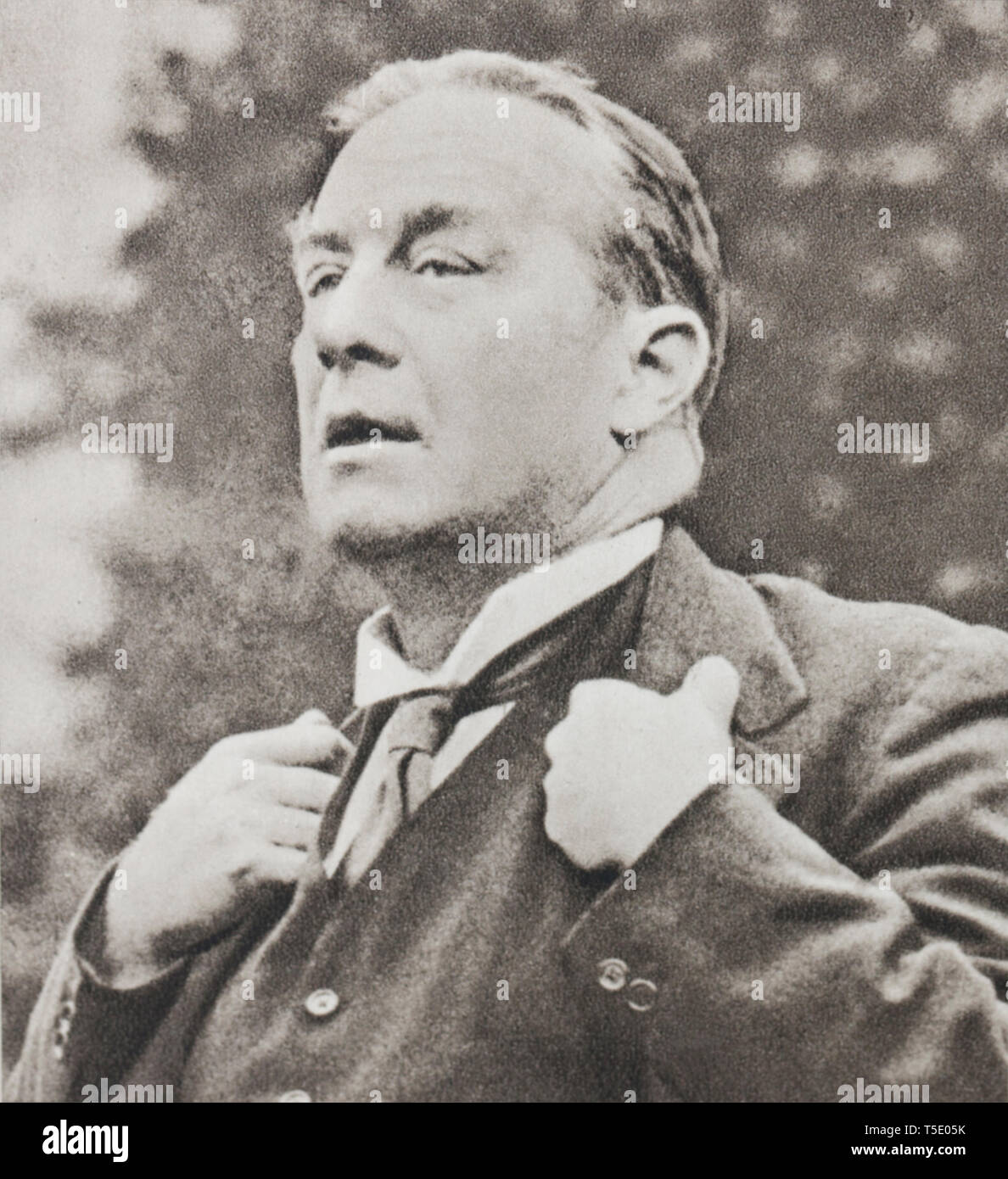 Portrait de Stanley Baldwin, premier comte de Bewdley, Baldwin (1867 - 1947) était un parti conservateur britannique, homme d'État qui a dominé le gouvernement de la Banque D'Images