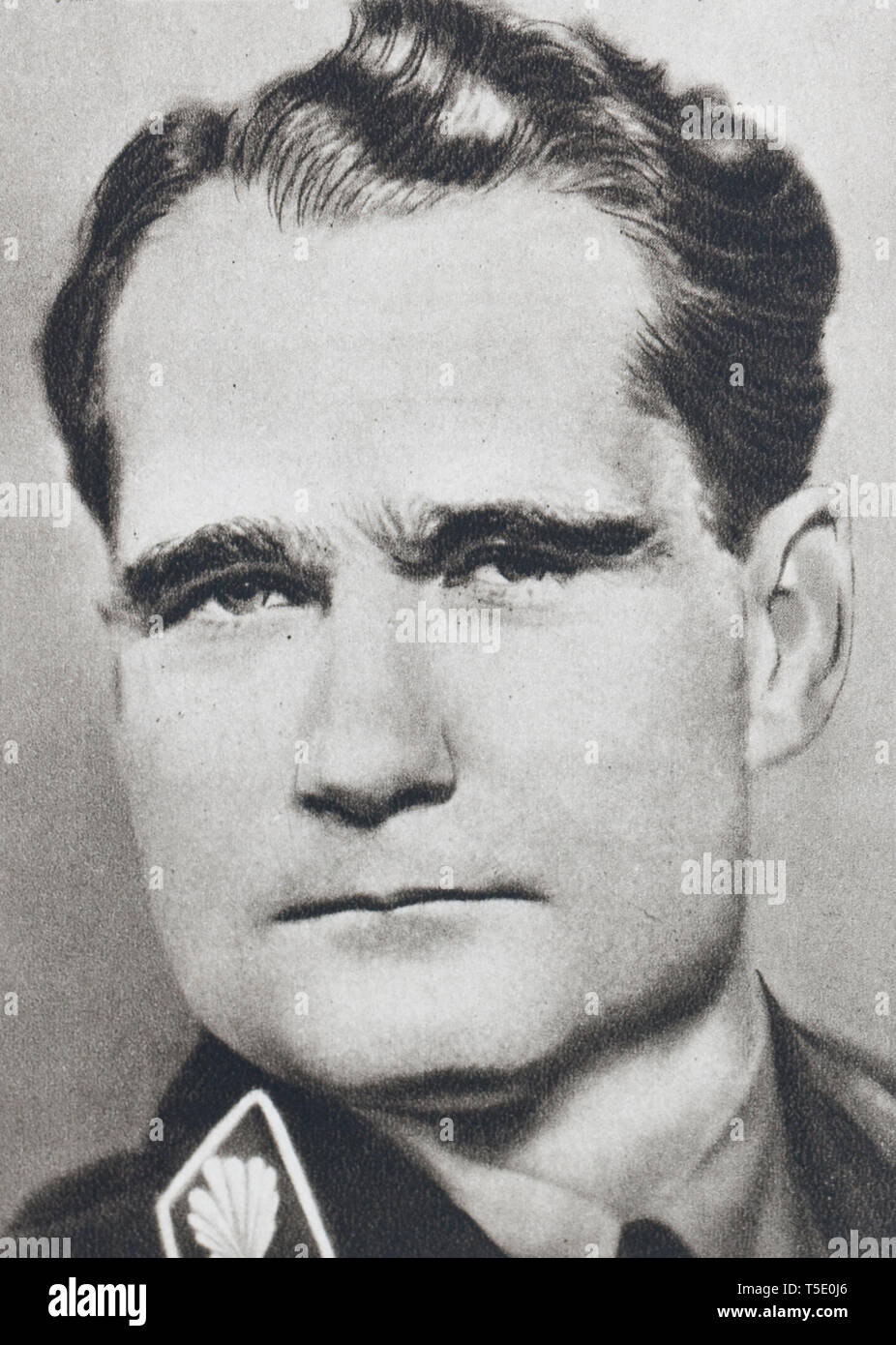 Rudolf Hess (1894 - 1987) un homme politique allemand et membre éminent du parti nazi (NSDAP) d'Allemagne. Le 11 mai 19141, il atterrit en Ecosse, faire Banque D'Images