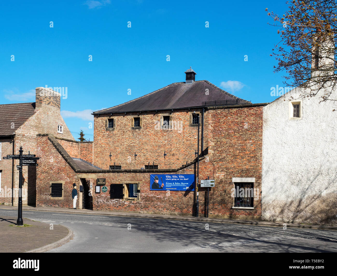 Musée de la police et de la prison à Ripon North Yorkshire Angleterre Banque D'Images