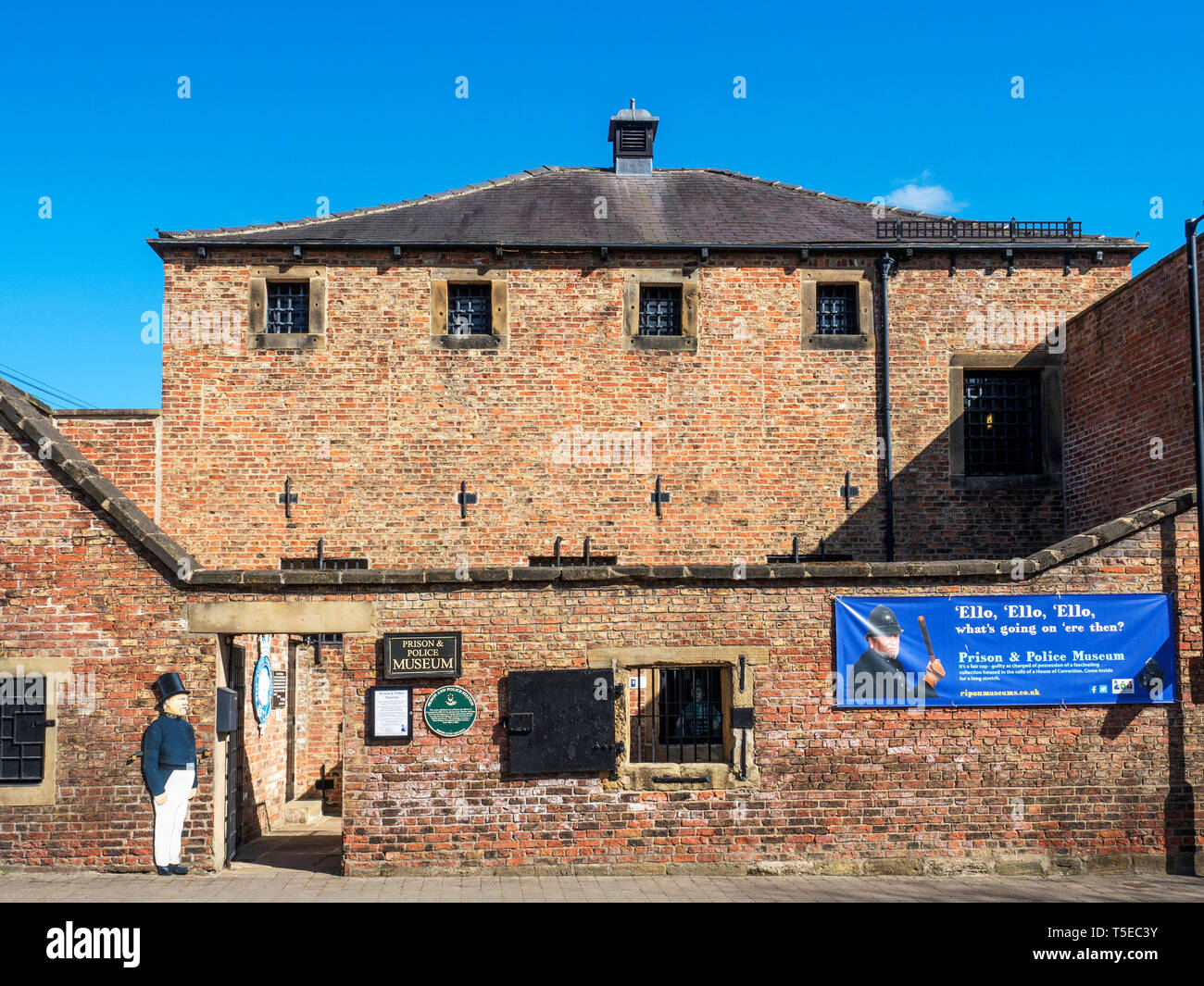 Musée de la police et de la prison à Ripon North Yorkshire Angleterre Banque D'Images