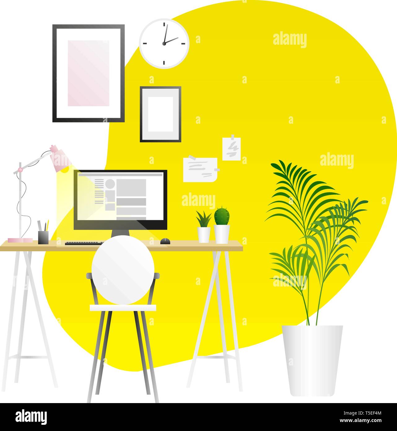 Vecteur de travail arrière-plan. Illustration des tendances Illustration de Vecteur
