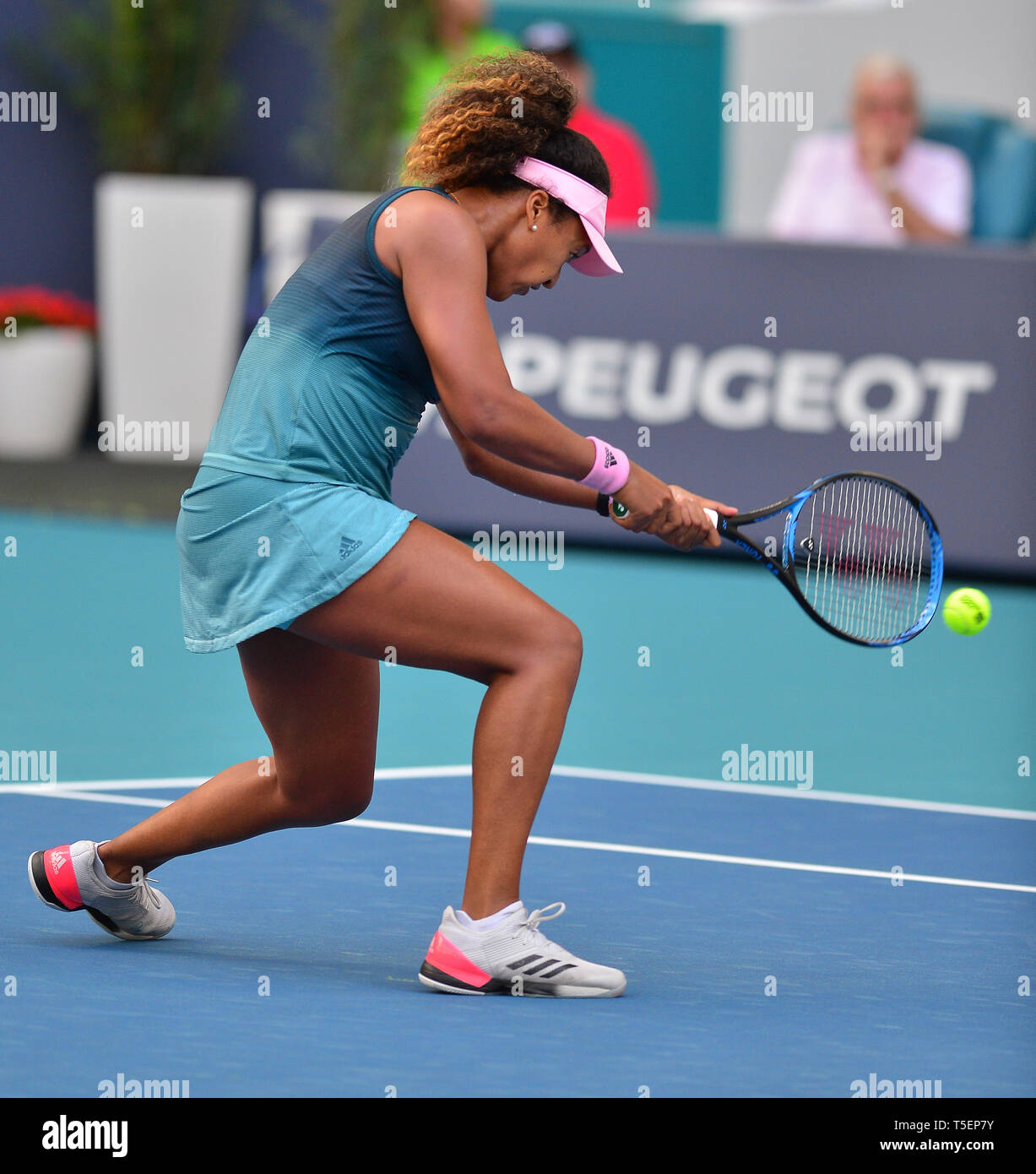 Miami 2019 Open day 6 présenté par Itau au Hard Rock Stadium avec : Naomi Osaka Où : Miami Gardens, Florida, United States Quand : 23 Mar 2019 Crédit : Johnny Louis/WENN.com Banque D'Images