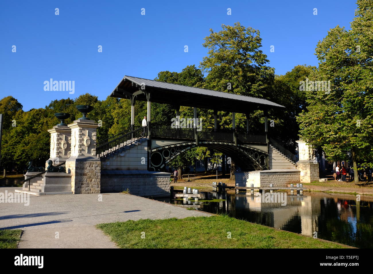 Pont Napoléon, Lille (France) Banque D'Images