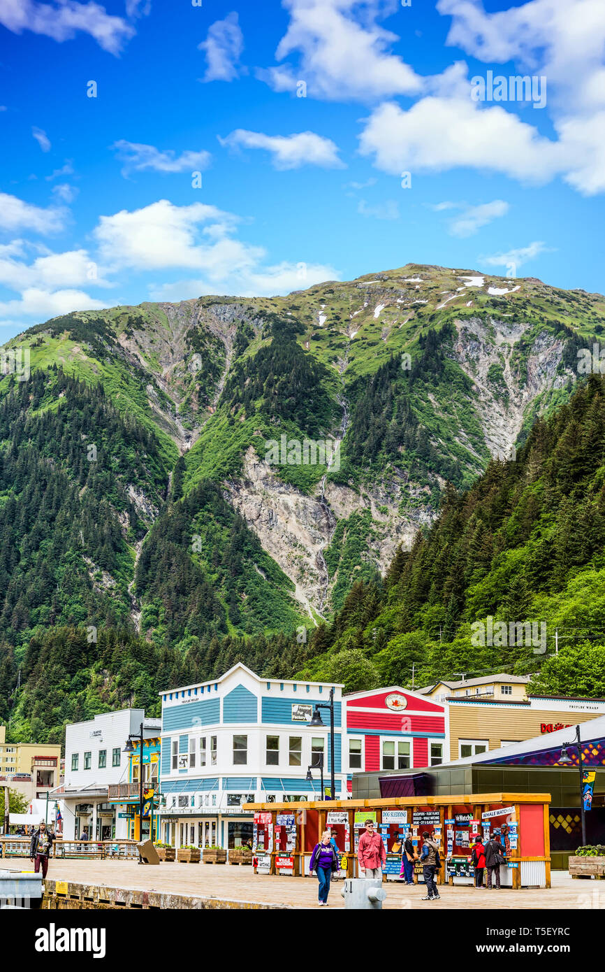 Juneau Sous Mountain Banque D'Images
