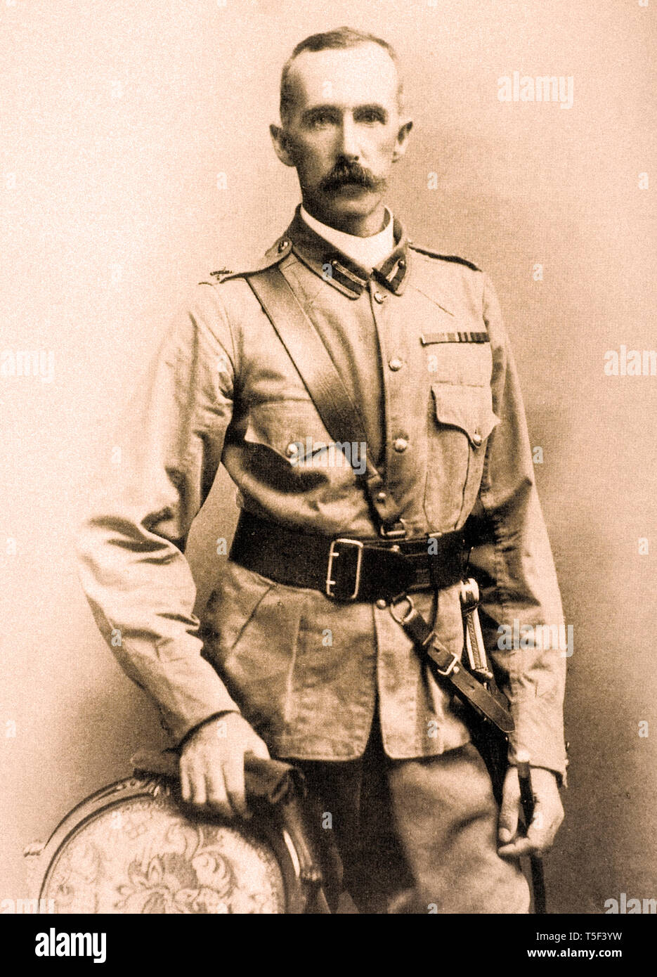 La guerre ( 1881 mahdistes - 1899) - Le maire Général W.Gatacre Commandant de la Division Britannique 1898 Banque D'Images