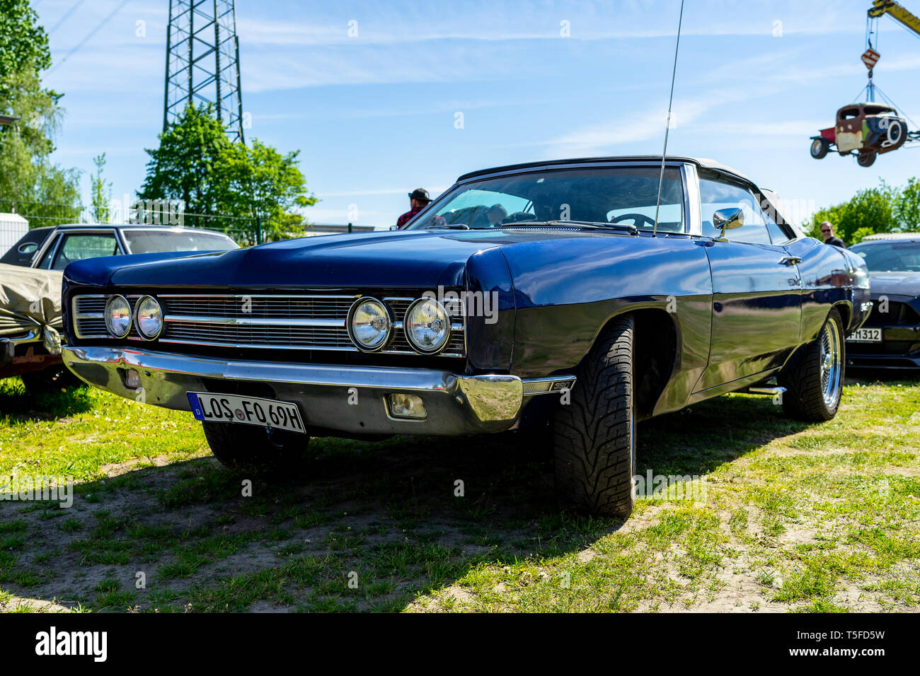 BERLIN - 05 MAI 2018 : berline Ford Galaxie 500. Banque D'Images