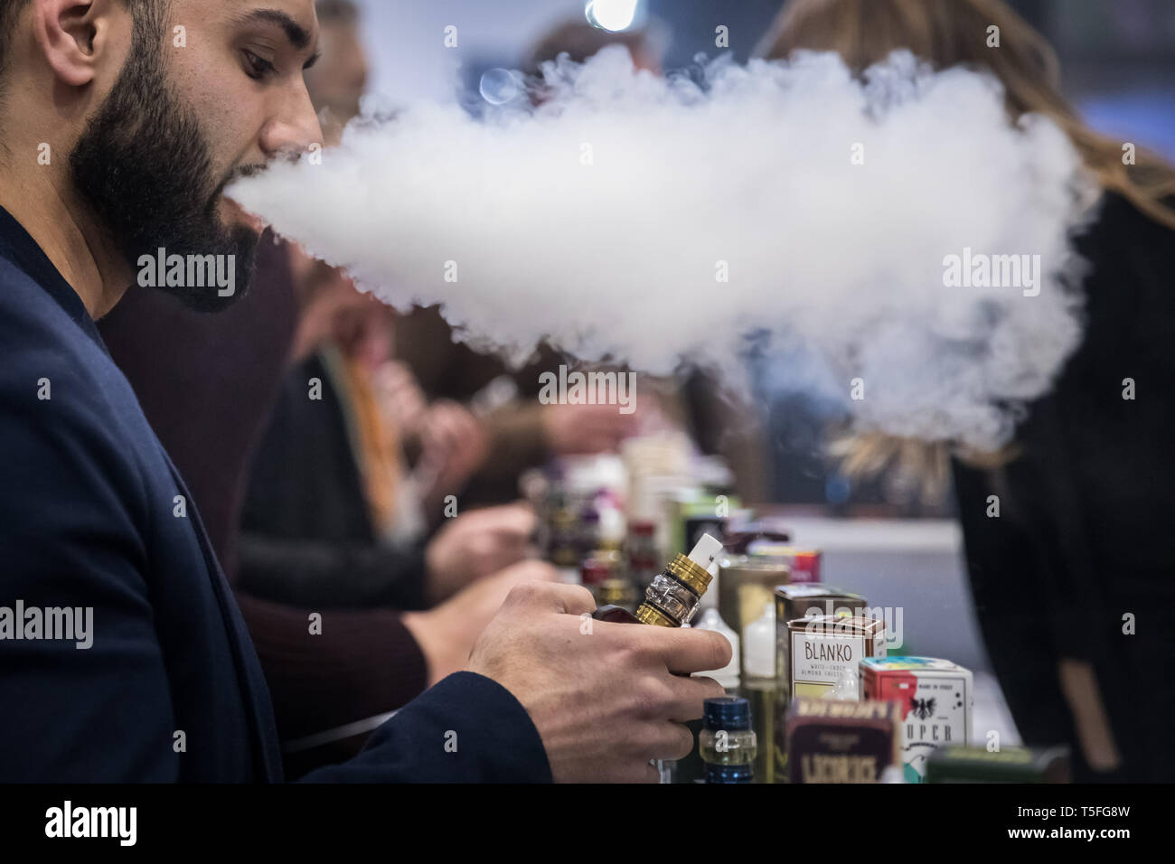 Vape Jam UK convention à ExCeL London, UK Banque D'Images