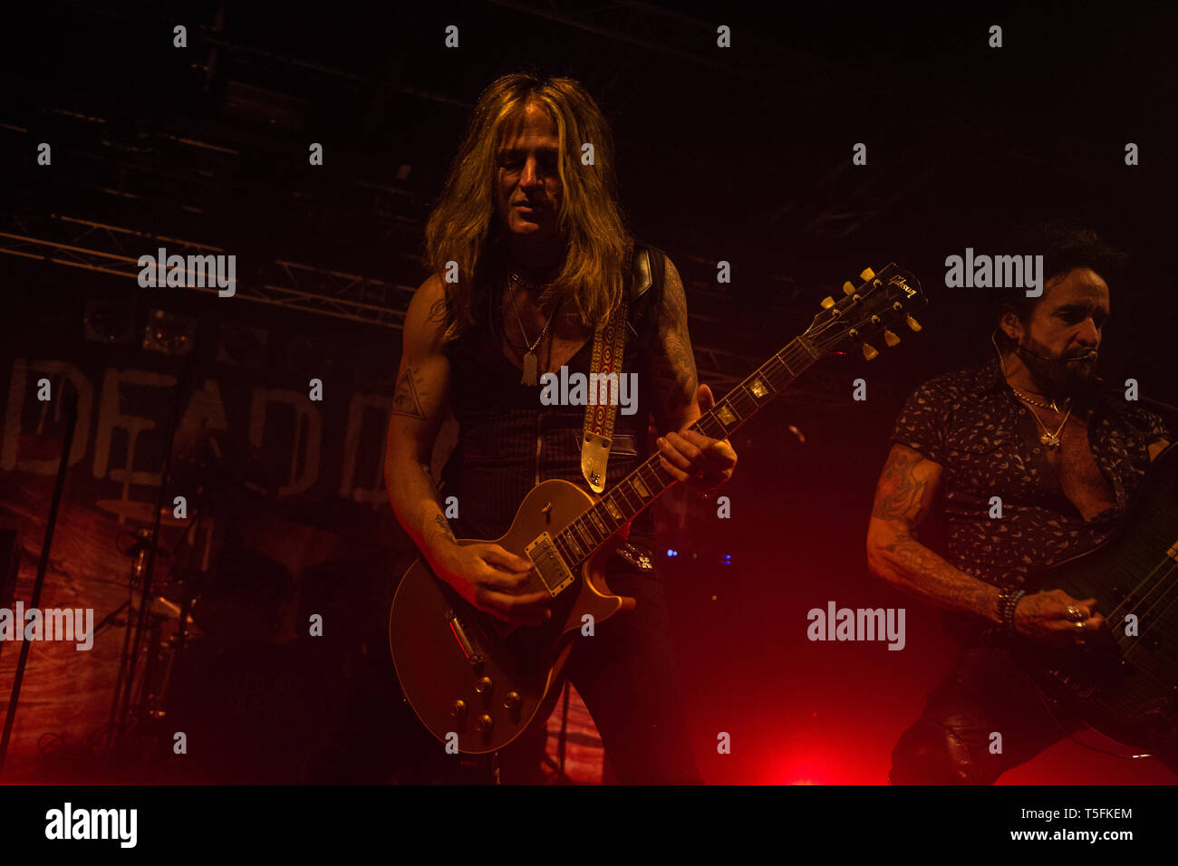 Tribunes les morts vivent à Liverpool o2 academy Octobre 2018 Banque D'Images