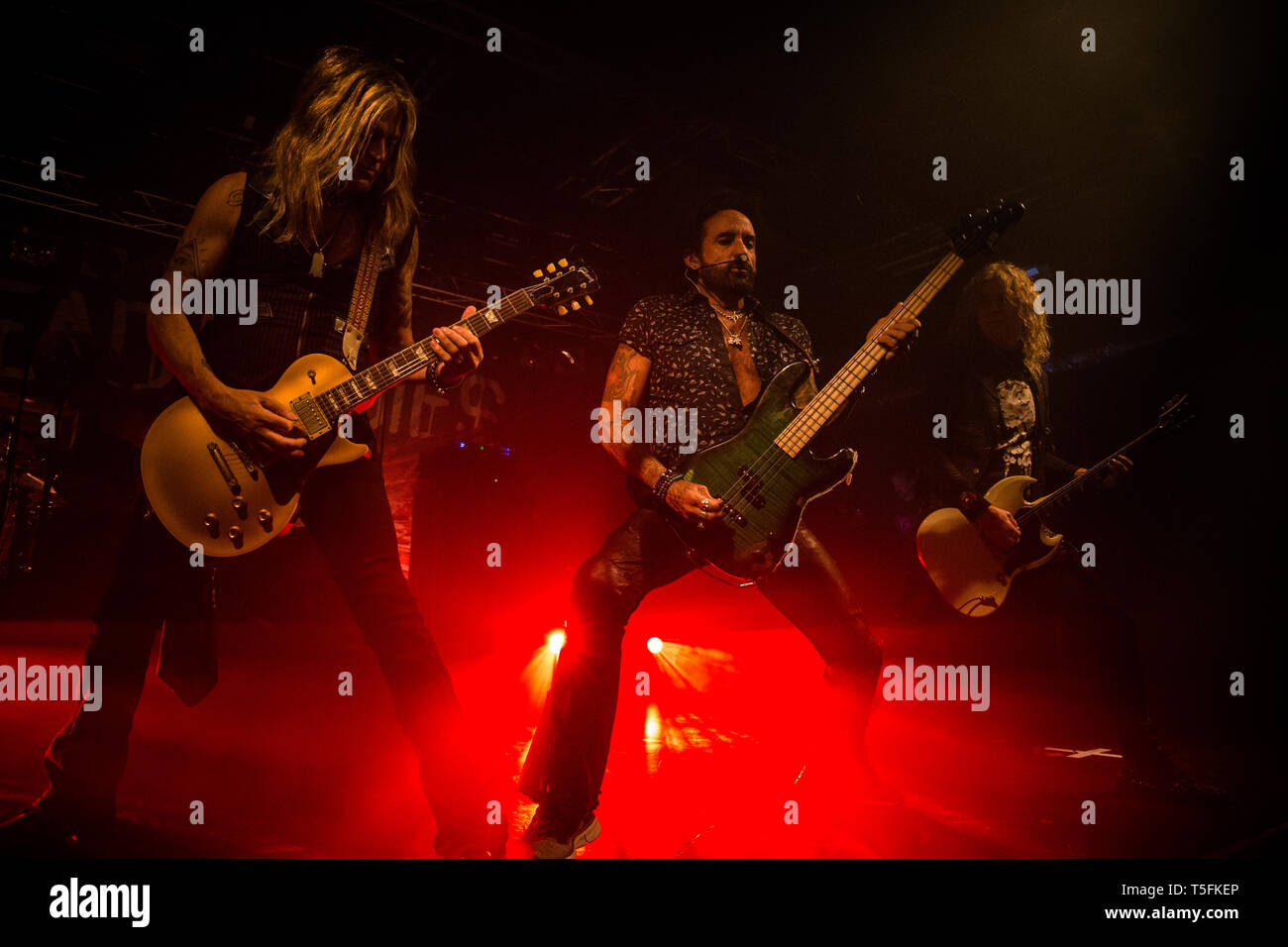 Tribunes les morts vivent à Liverpool o2 academy Octobre 2018 Banque D'Images