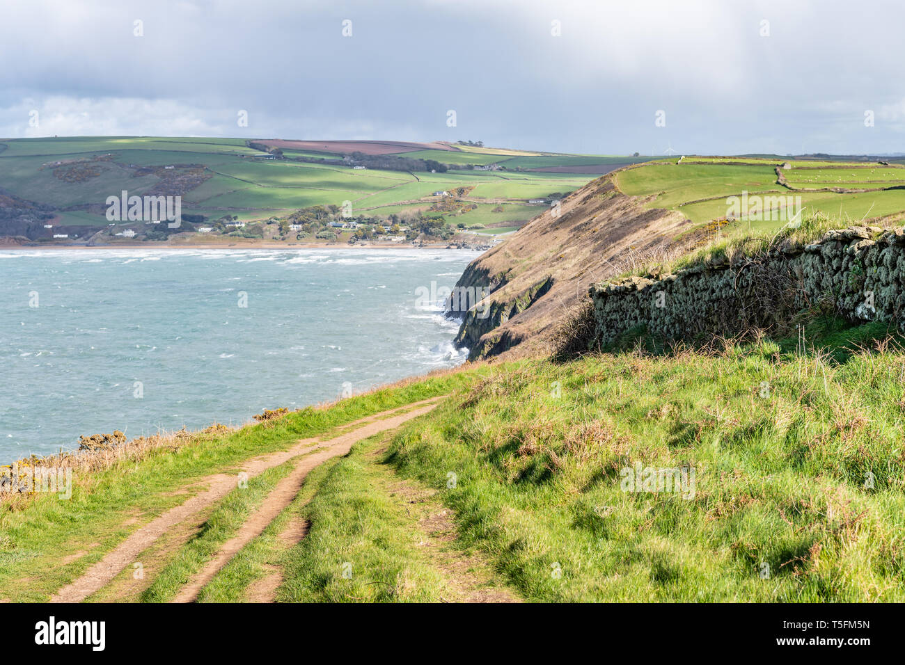 Putsborough et Woolacombe Beach, Devon Banque D'Images