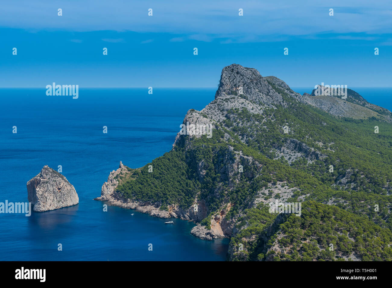 Espagne, Baléares, Mallorca, Cap Formentor Banque D'Images