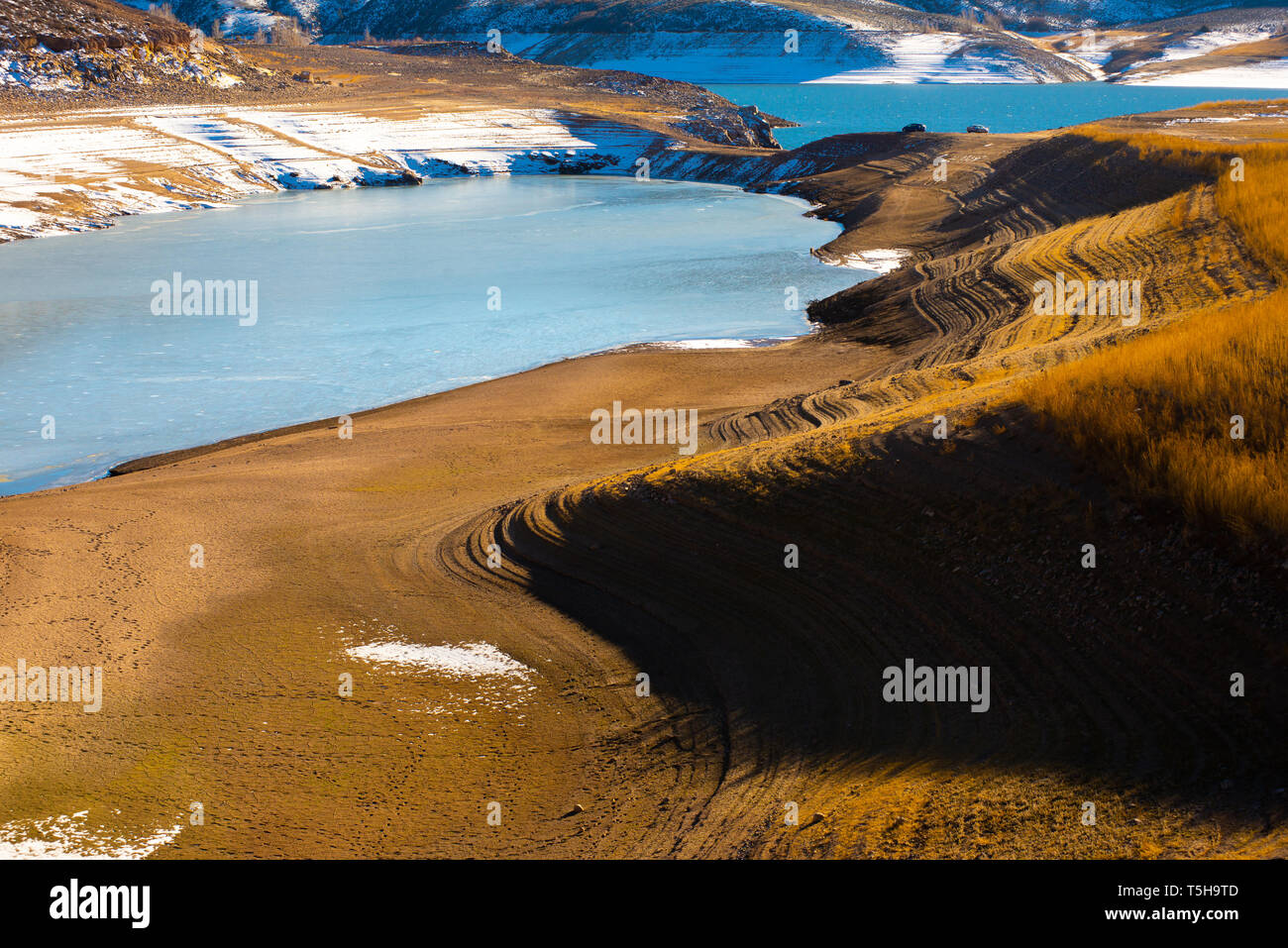 Blue Mesa Reservoir, Gunnison, Colorado Banque D'Images