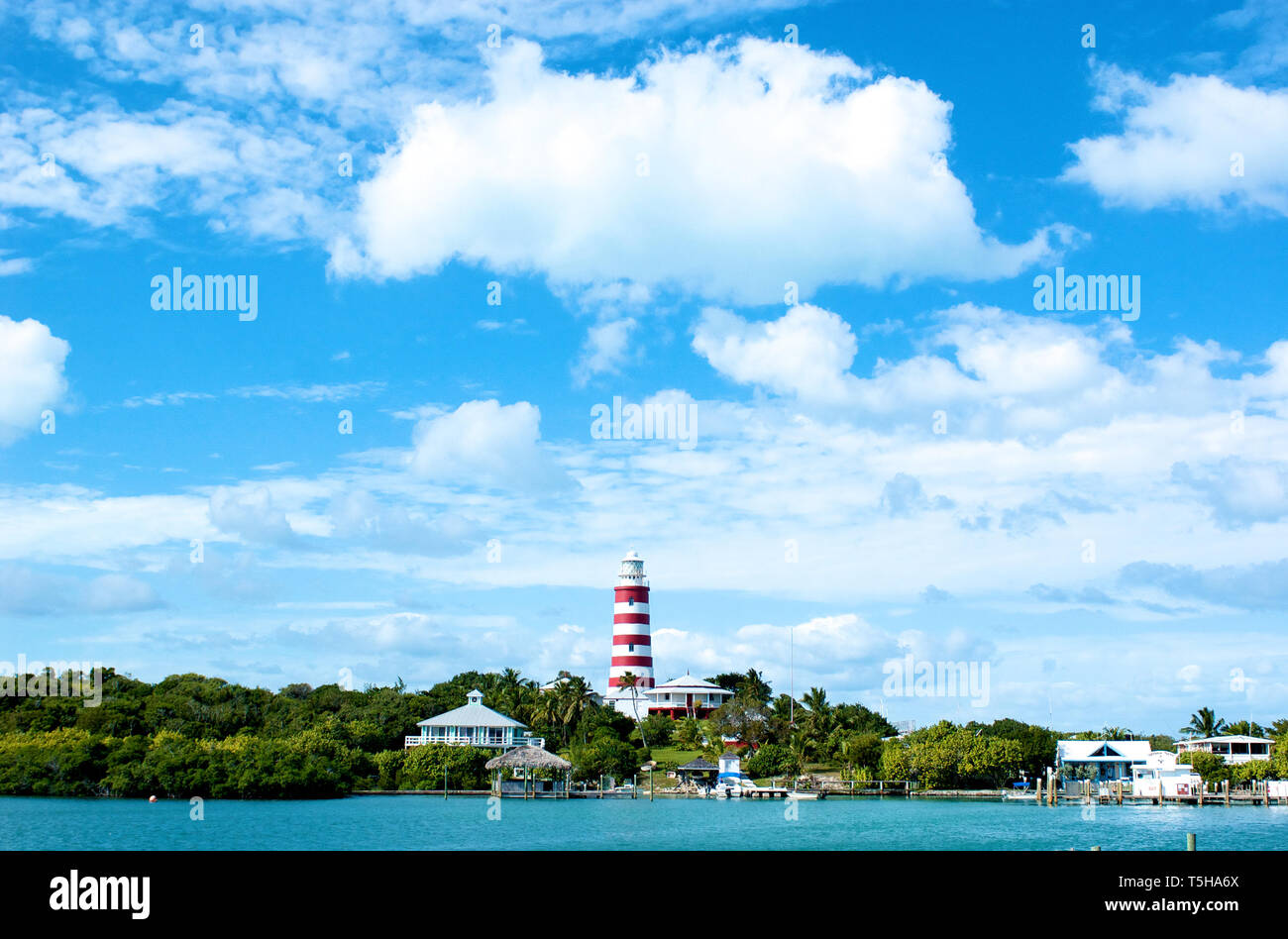 Light House aux Bahamas Banque D'Images