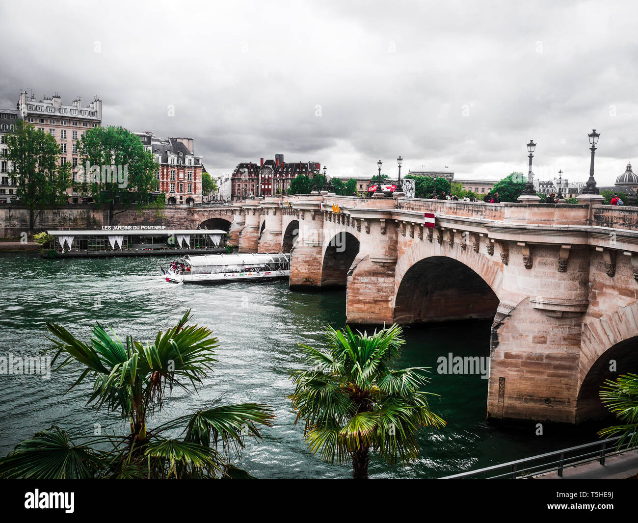 Pont Neuf - Paris Banque D'Images