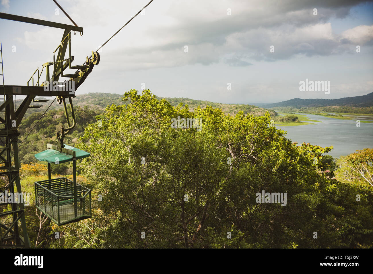 Gamboa Aerial Tram Tour Banque D'Images