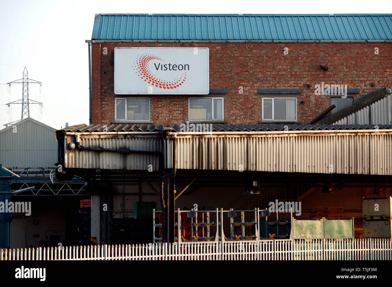 Visteon. Enfield, au nord de Londres. 2 avril 09. Banque D'Images