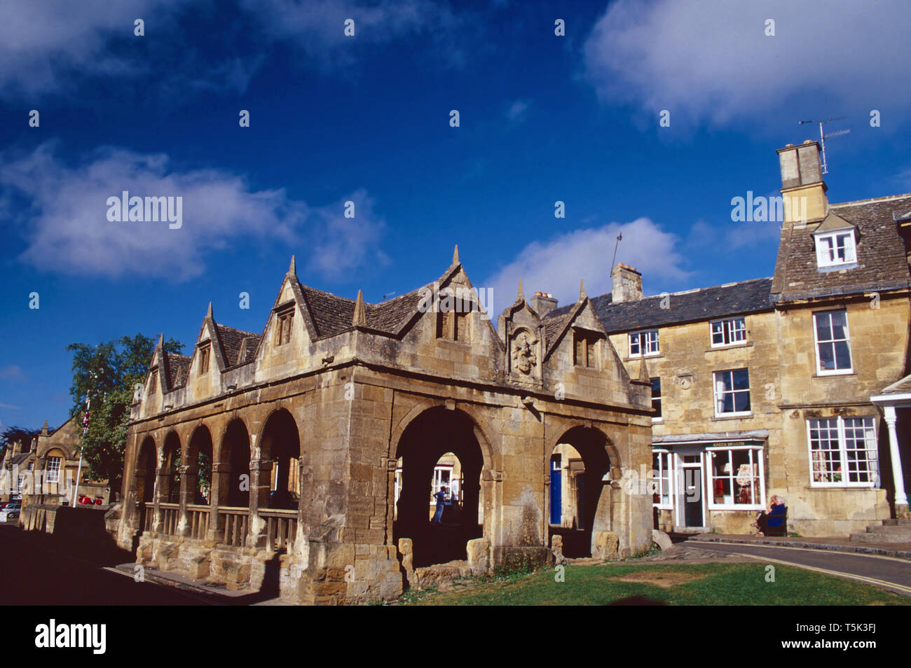 Historique Le marché de la laine,Angleterre,à Chipping Campden Banque D'Images