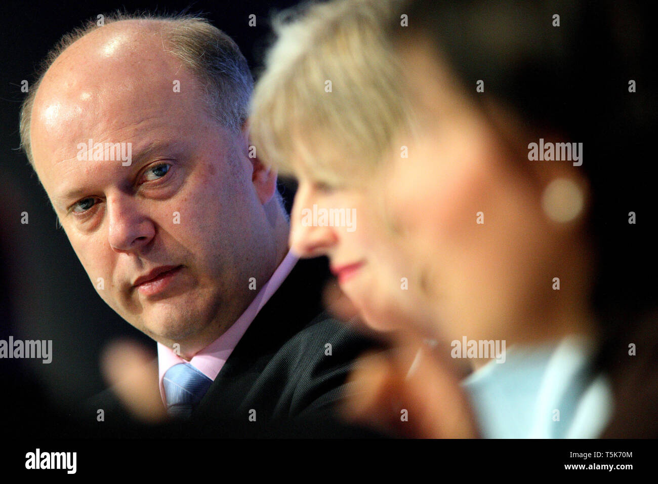 Chris Grayling au printemps conservateur Forum à Brighton le 28 février 2010. Banque D'Images