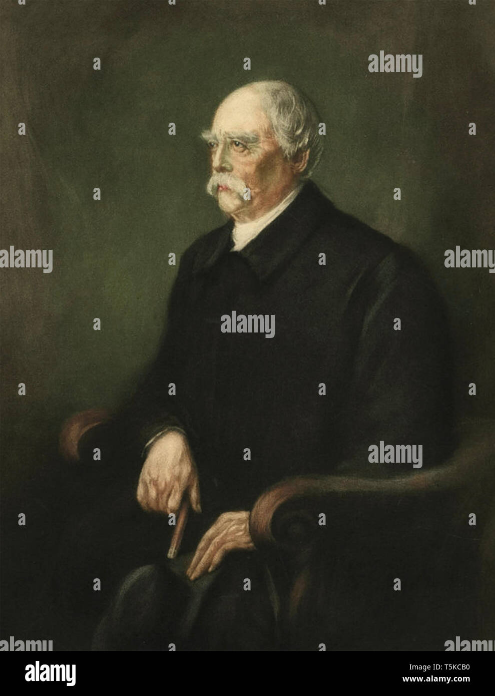 OTTO von Bismarck (1815-1898) Homme d'État prussien Banque D'Images