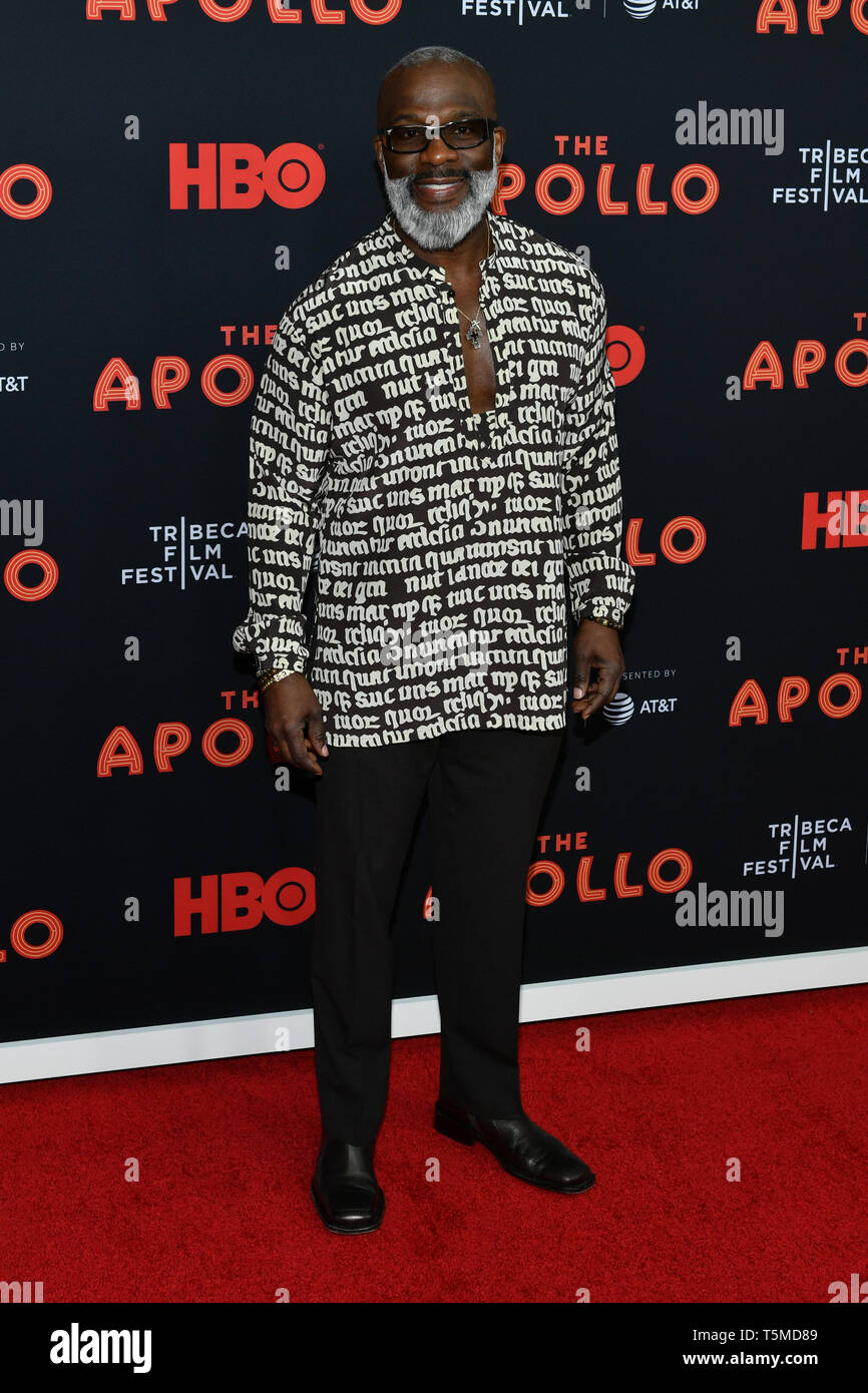 Le film 'Apollo' premiere, arrivées, Tribeca Film Festival soirée d'ouverture, New York, USA - 24 avril 2019- Bebe Winans Banque D'Images