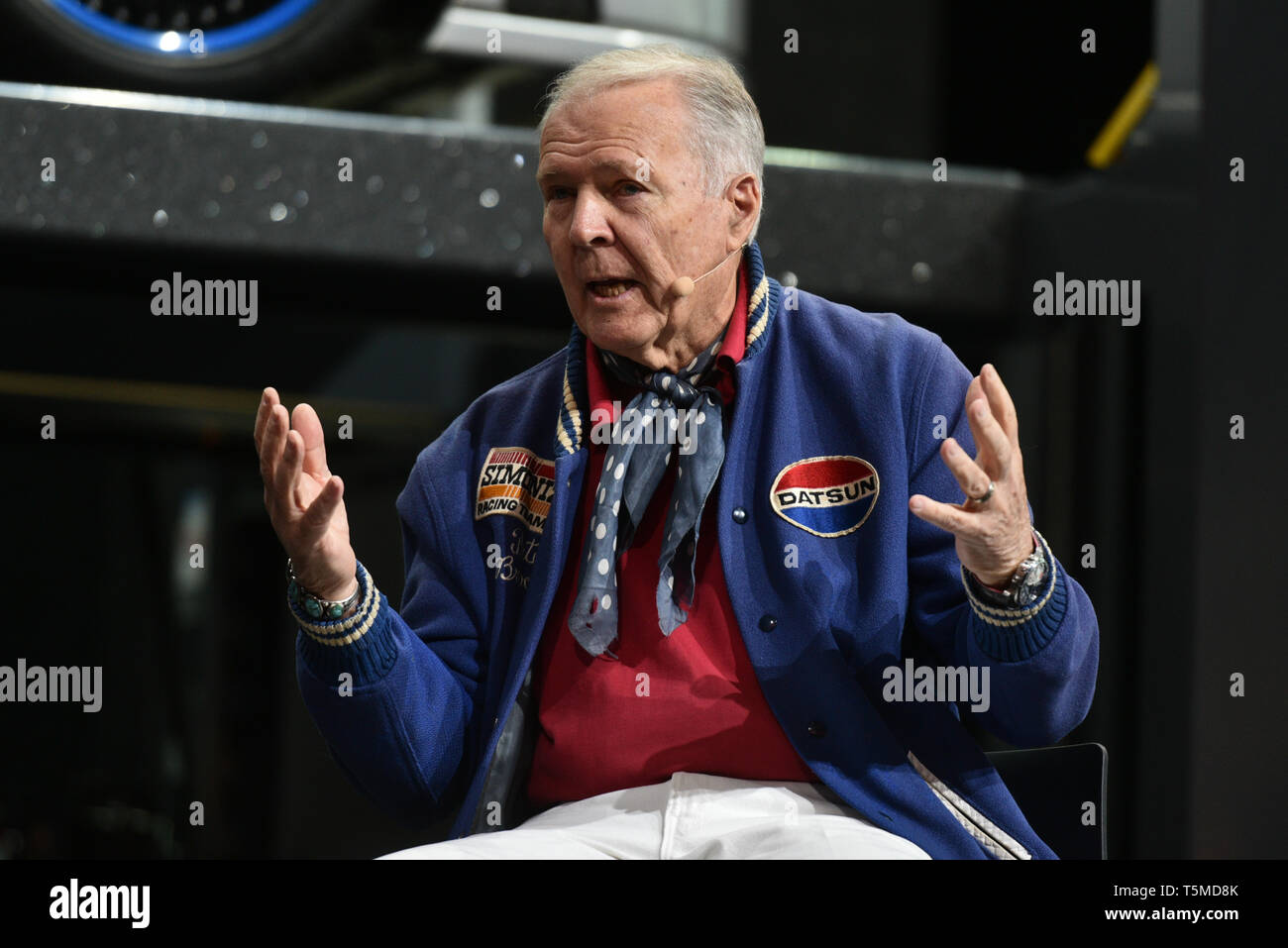New York International Auto Show, Javits Center, USA - 17 Apr 2019 - Peter Brock à la New York International Auto Show, à l'Javits Center de New Y Banque D'Images