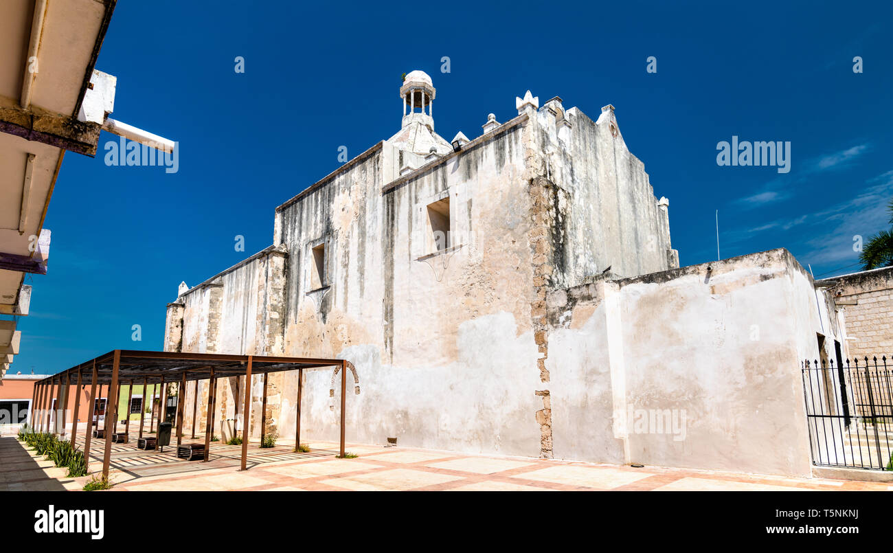 Église de San Juan à Campeche, Mexique Banque D'Images