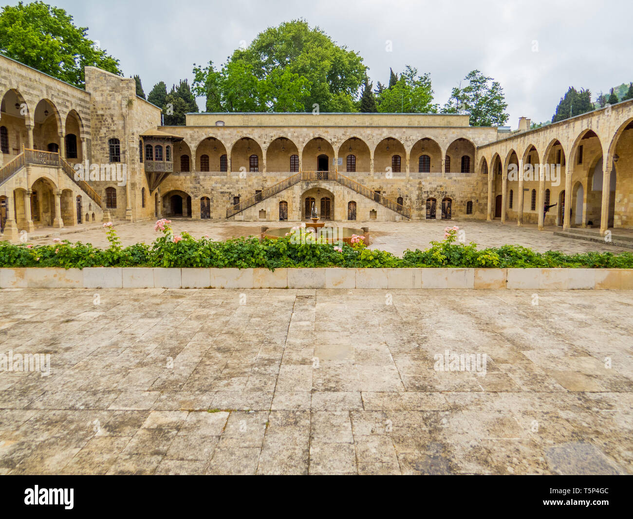 Le Palais de Beiteddine, au Liban Banque D'Images