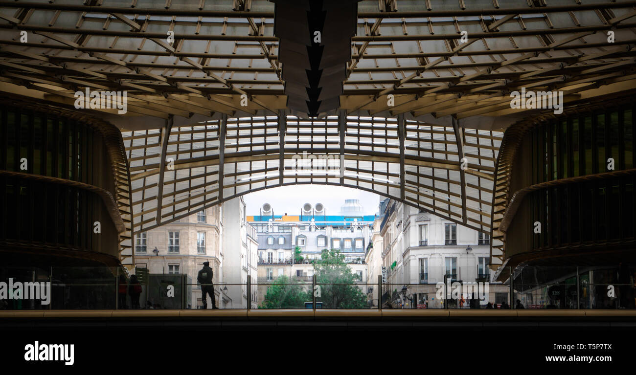 Les Halles - Paris Banque D'Images