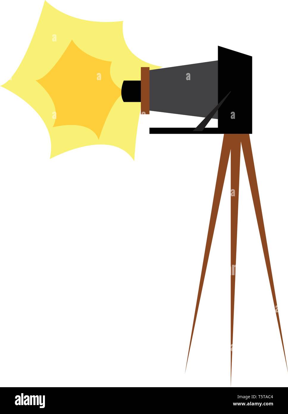 Un appareil photo vintage ou vecteur illustration couleur Illustration de Vecteur