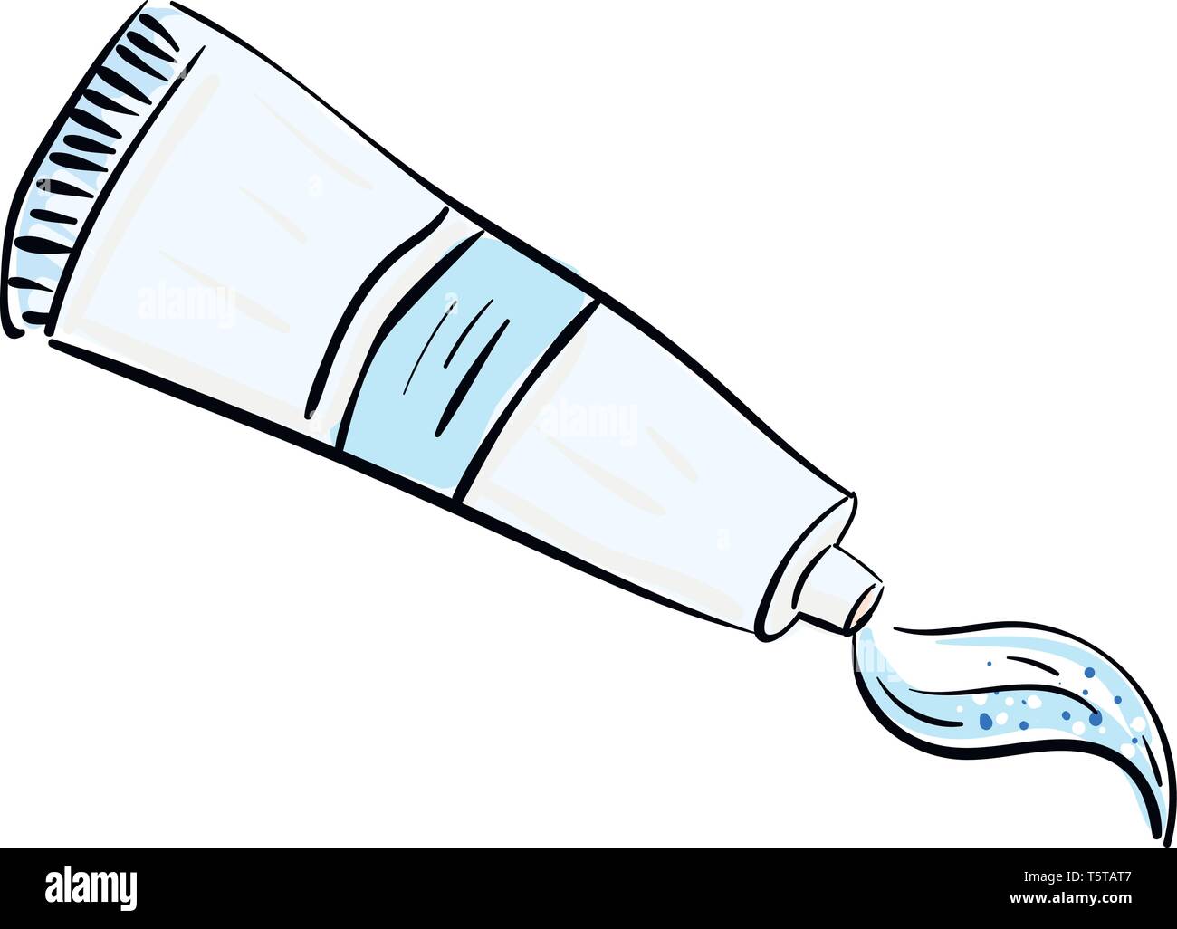 Dentifrice au débordement de microbilles et affirmation d'un tube de