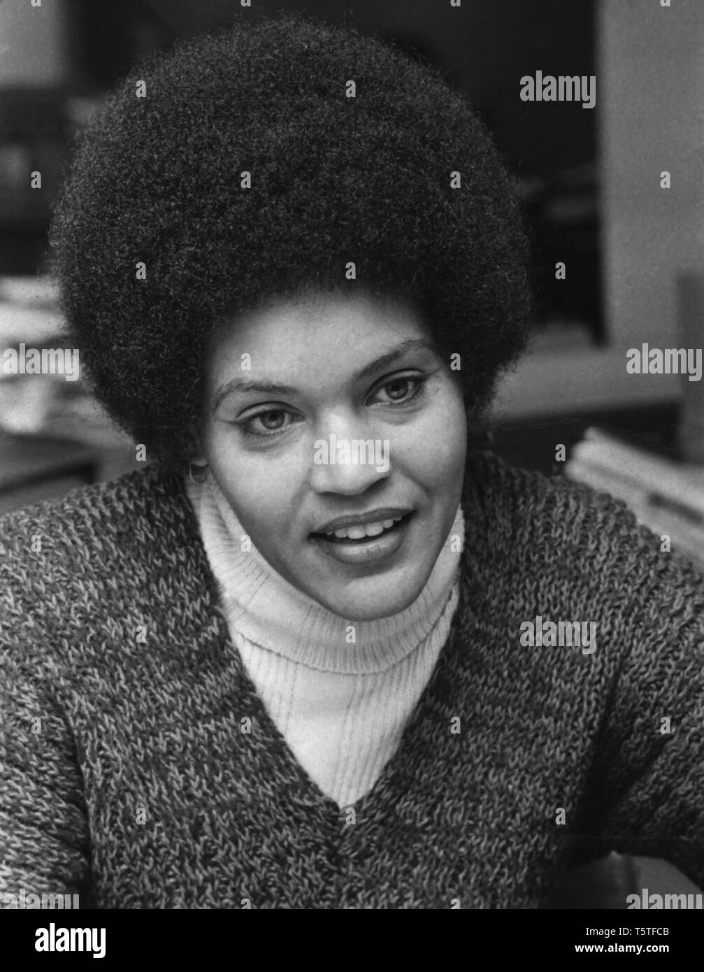 Charlayne Hunter-Gault, Bernard Gotfryd, 1975 Banque D'Images Charlayne Hunter-Gault, Bernard Gotfryd, 1975 Banque D'Images