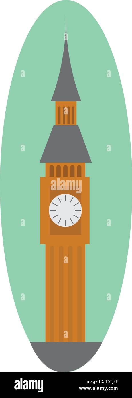 Big Ben de Londres ou vecteur illustration couleur Illustration de Vecteur