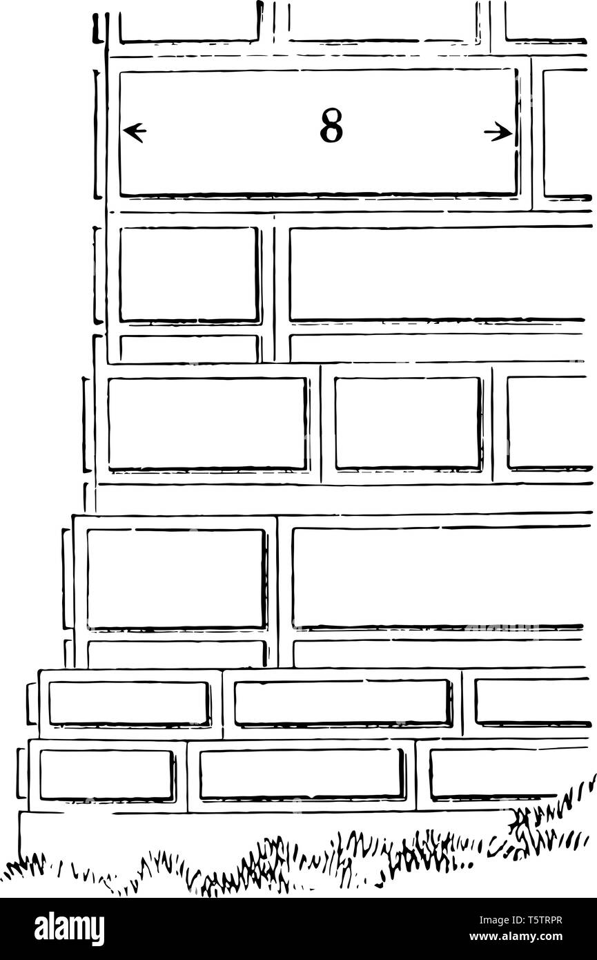 Une élévation de la plate-forme à des colonnes de marbre blanc à Pasargadae de grandes pierres carrées jointes sans compétence cultivée ciment architecture assyrienne vintage lin Illustration de Vecteur