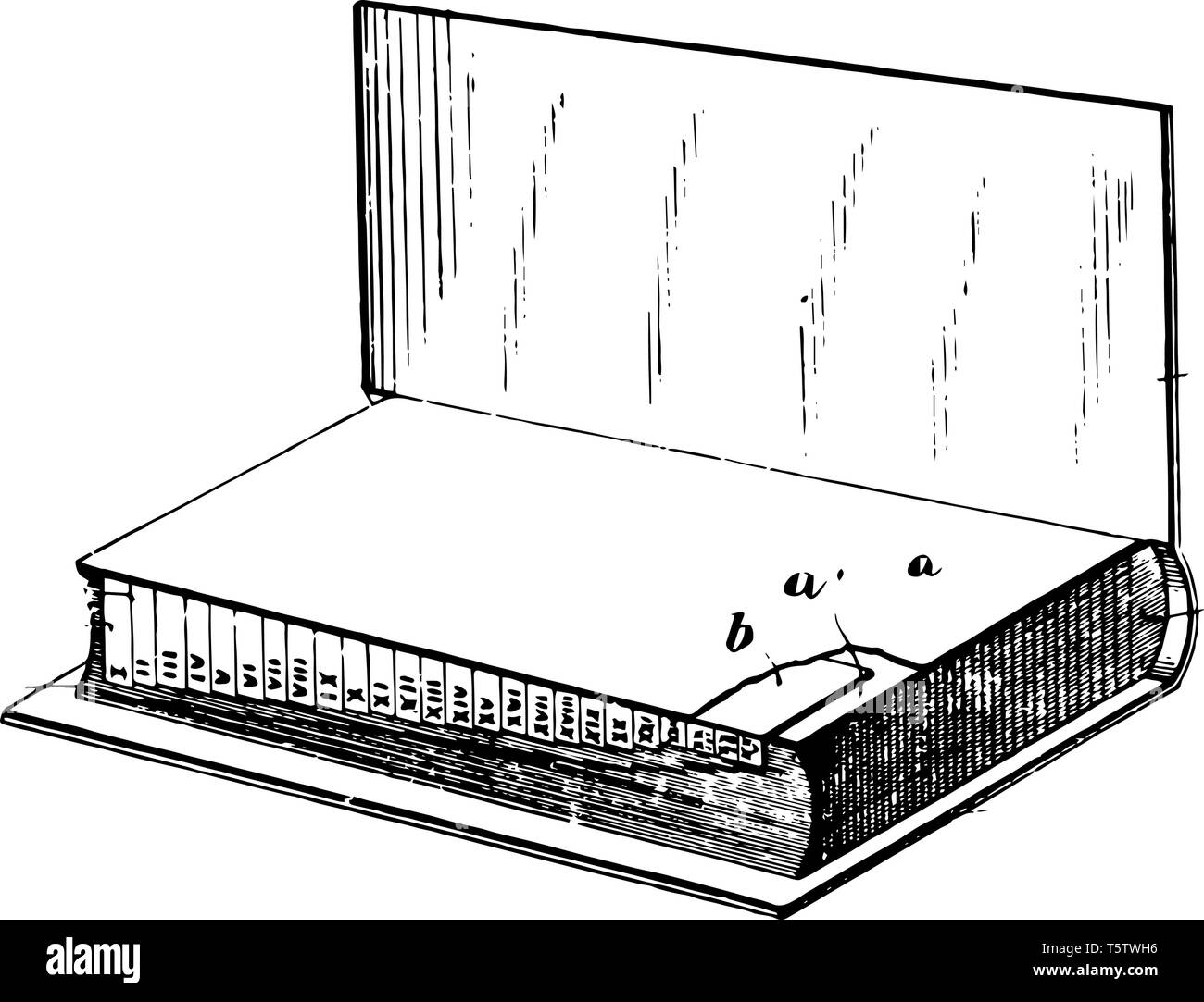 Pour les livres, le périphérique d'index liste de mots, phrases, les points associés, noms de personnes, lieux, événements, concepts, livres, catalogues, bibliothèque, reader, vinta Illustration de Vecteur