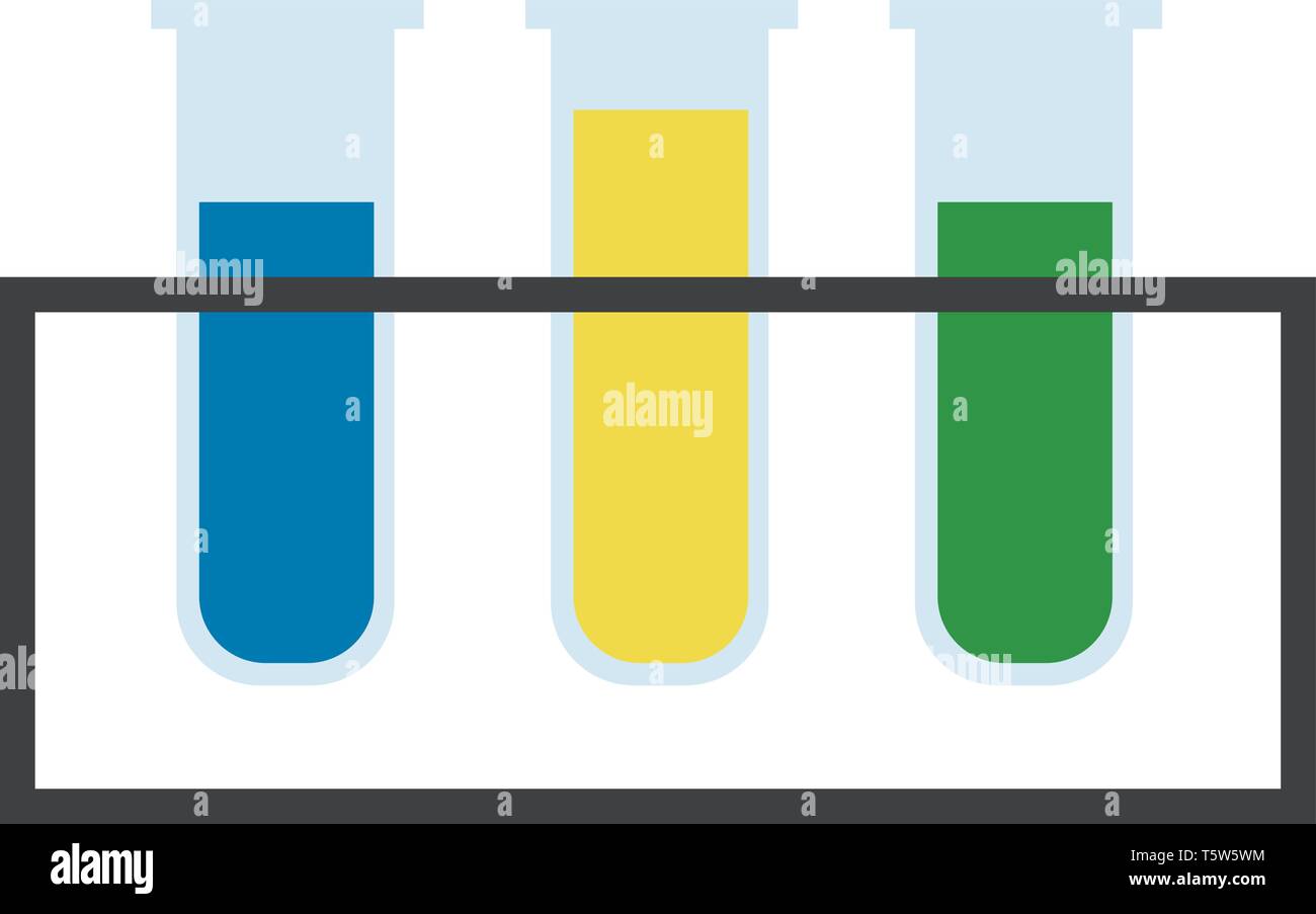 Des expériences de laboratoire scientifique ou vecteur illustration couleur Illustration de Vecteur