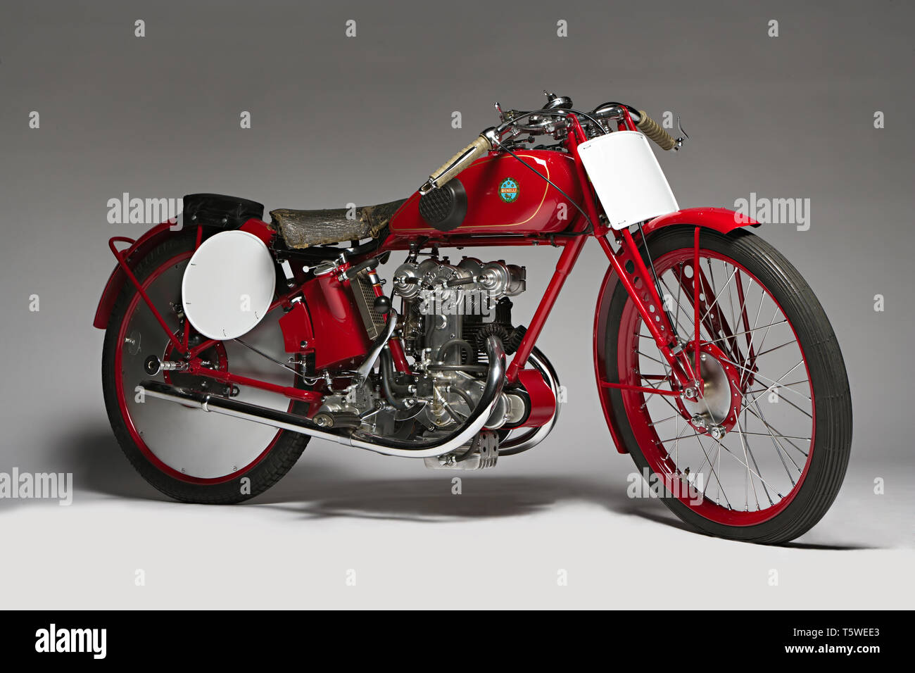 Moto d'epoca Benelli 175 Bialbero Corsa Marca : Benelli modello : 175 Bialbero nazione Corsa : Italia - Pesaro anno : 1934 conditions : rest Banque D'Images